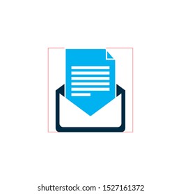 Envelope design, Email mail message letter marketing communication card and document theme Vector illustration