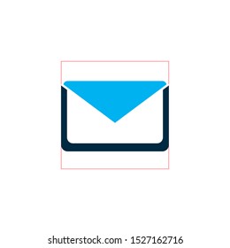 Envelope design, Email mail message letter marketing communication card and document theme Vector illustration