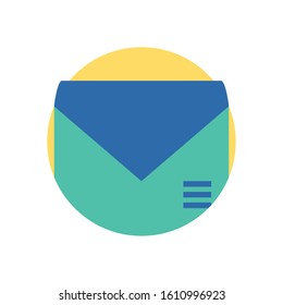 Envelope design, Email mail message letter marketing communication card and document theme Vector illustration