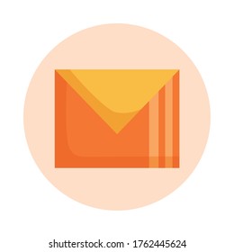 Envelope design, Message email mail and letter theme Vector illustration