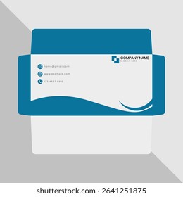 Envelope design, Envelope template, Business envelope