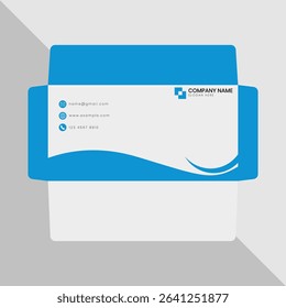 Envelope design, Envelope template, Business envelope