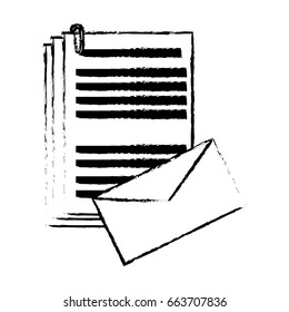 envelope document paper files office supplies elements