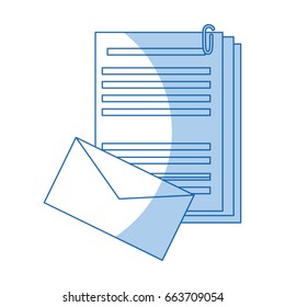 envelope document paper files office supplies elements