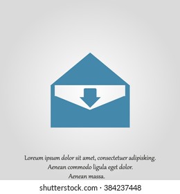 Envelope of email