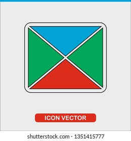 Envelope of email, icon design