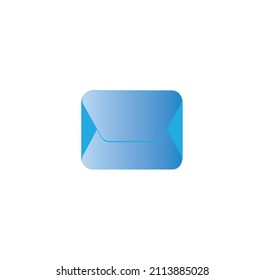 envelope, email icon isolated on white background, letter