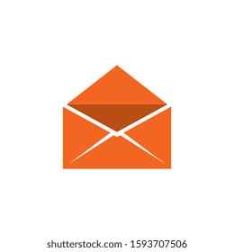 Envelope Email Icon Logo Template Illustration Design