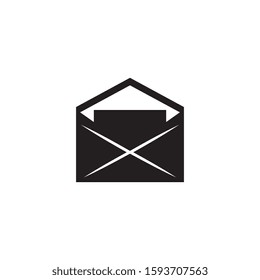 Envelope Email Icon Logo Template Illustration Design