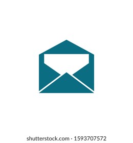 Envelope Email Icon Logo Template Illustration Design