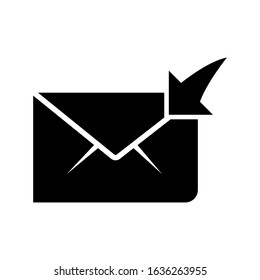 Envelope, email,mail sign in icon vector