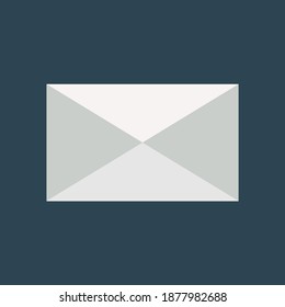 The envelope. Flat design. Illustration.vector eps10