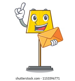 With envelope floor lamp character cartoon