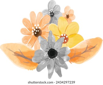  envelope, graphic, group, romantic, trendy, botanical, love, pot, vector, set, decoration, plant, floral, bucket