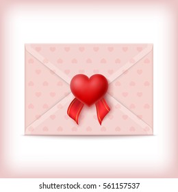 Envelope with Heart