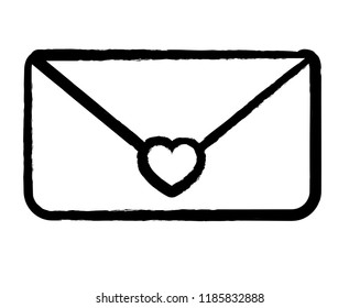 envelope with heart icon