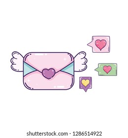 envelope with heart icon