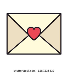envelope with heart icon