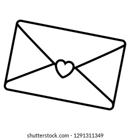 envelope with heart icon