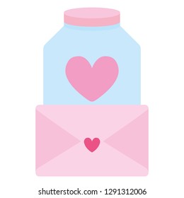 envelope with heart icon