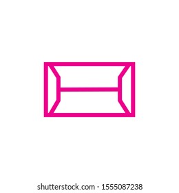 envelope icon collection, trendy style