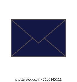 The envelope icon is a common and easily recognizable visual representation of a mail envelope. Universally, this icon symbolizes a message, communication, email, or letter.