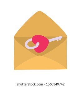 Envelope icon design, Email mail message letter marketing communication card and document theme Vector illustration