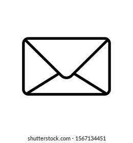 Envelope icon design, Email mail message letter marketing communication card and document theme Vector illustration