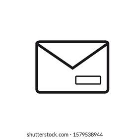 Envelope icon design template EPS 10