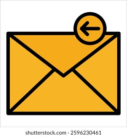 Envelope Icon Element For Design