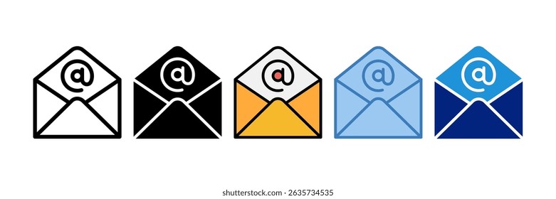 Envelope Icon Element For Design