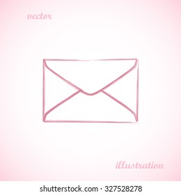 Envelope icon. Email design