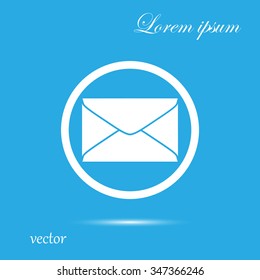 Envelope icon. Email design