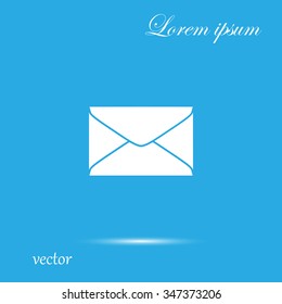Envelope icon. Email design