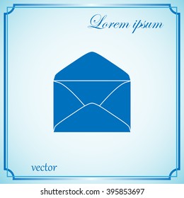 Envelope icon. Email design