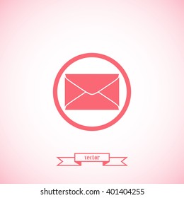 Envelope icon. Email design