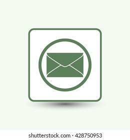 Envelope icon. Email design