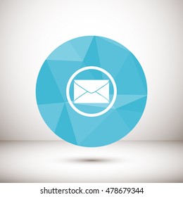 Envelope icon. Email design