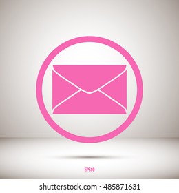 Envelope icon. Email design