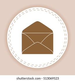 Envelope icon. Email design
