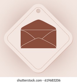 Envelope icon. Email design