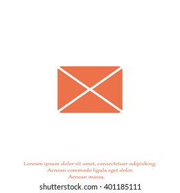 envelope icon. email icon. Envelope-concept of email
