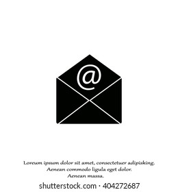 envelope icon. email icon. Envelope-concept of email