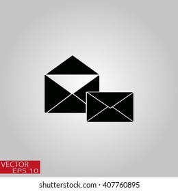 envelope icon. email icon. Envelope-concept of email