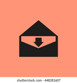 envelope icon. email icon. Envelope-concept of email