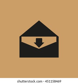 envelope icon. email icon. Envelope-concept of email