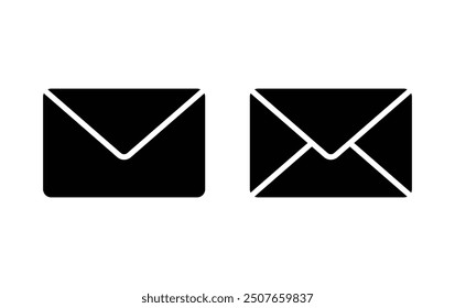 Umschlagsymbol, E-Mail-Symbol. E-Mail-Symbol - Schaltfläche E-Mail-Symbol