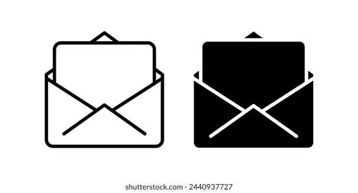 Envelope icon. Email sign. for mobile concept and web design. vector illustration