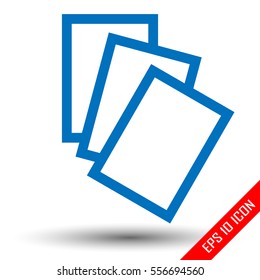 Envelope icon with emergency symbol. Envelope simple logo isolated on a white background.Vector illustration.