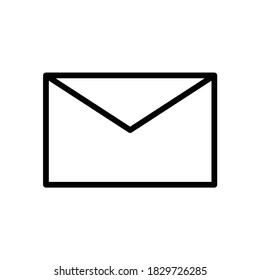 Envelope icon in eps 8